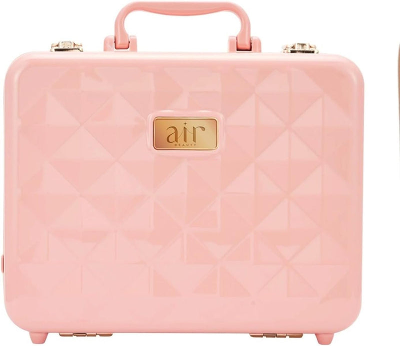 LED Mirror Makeup Vanity Travel Case