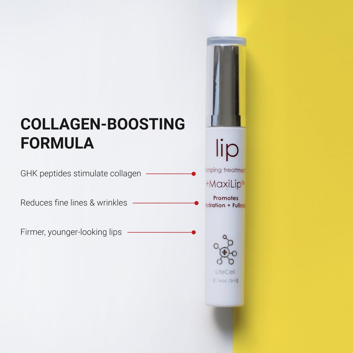Lip Plumping Balm with Peptides for Fuller Smooth Lips