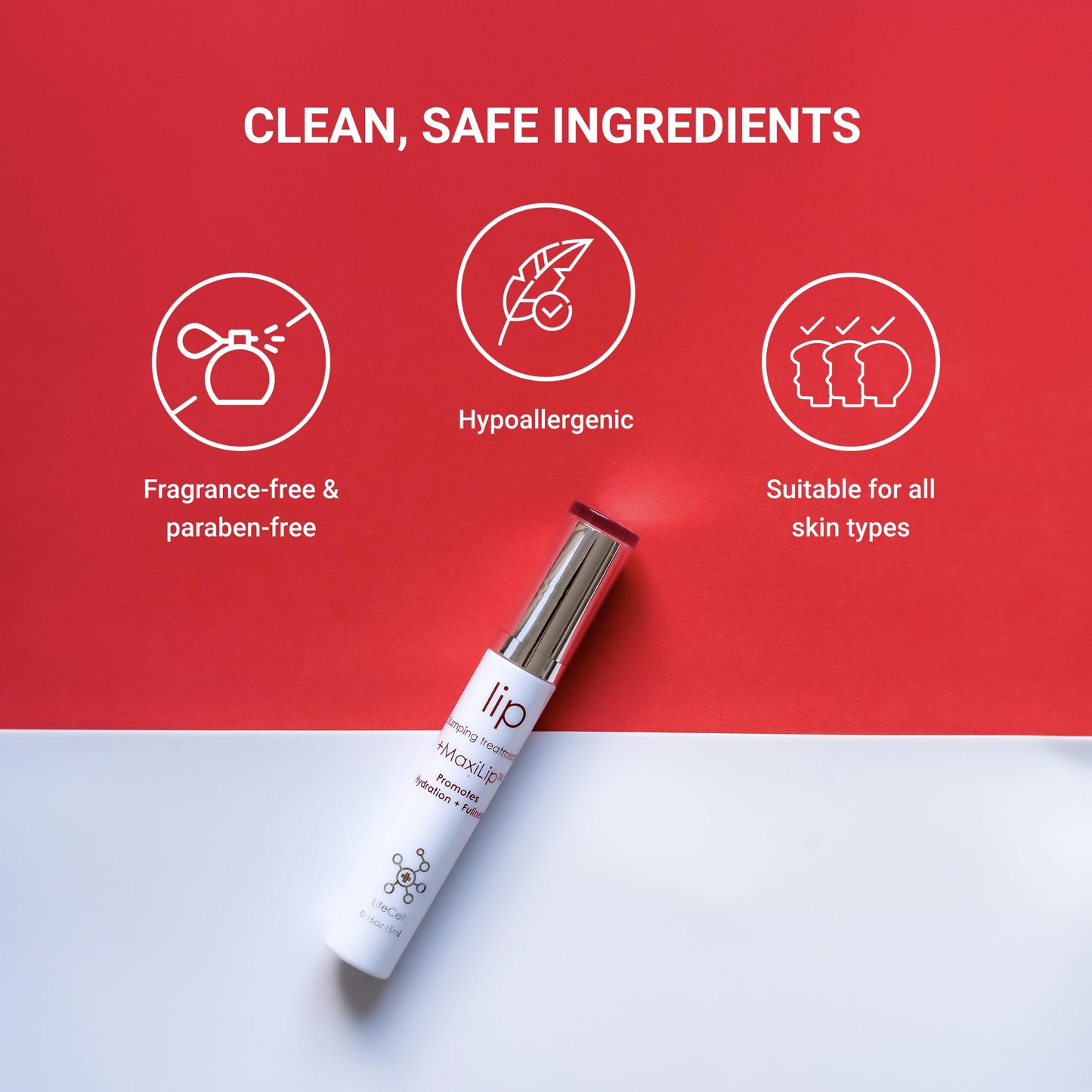 Lip Plumping Balm with Peptides for Fuller Smooth Lips