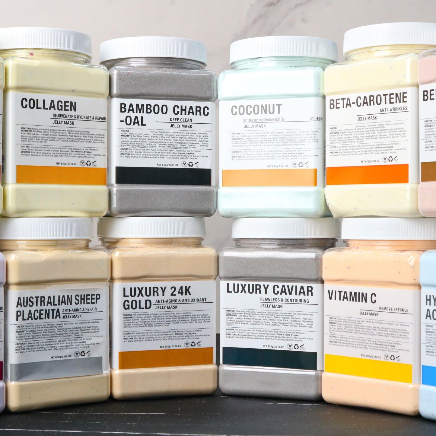 Hydro Jelly Facial Mask Powder for Deep Hydration